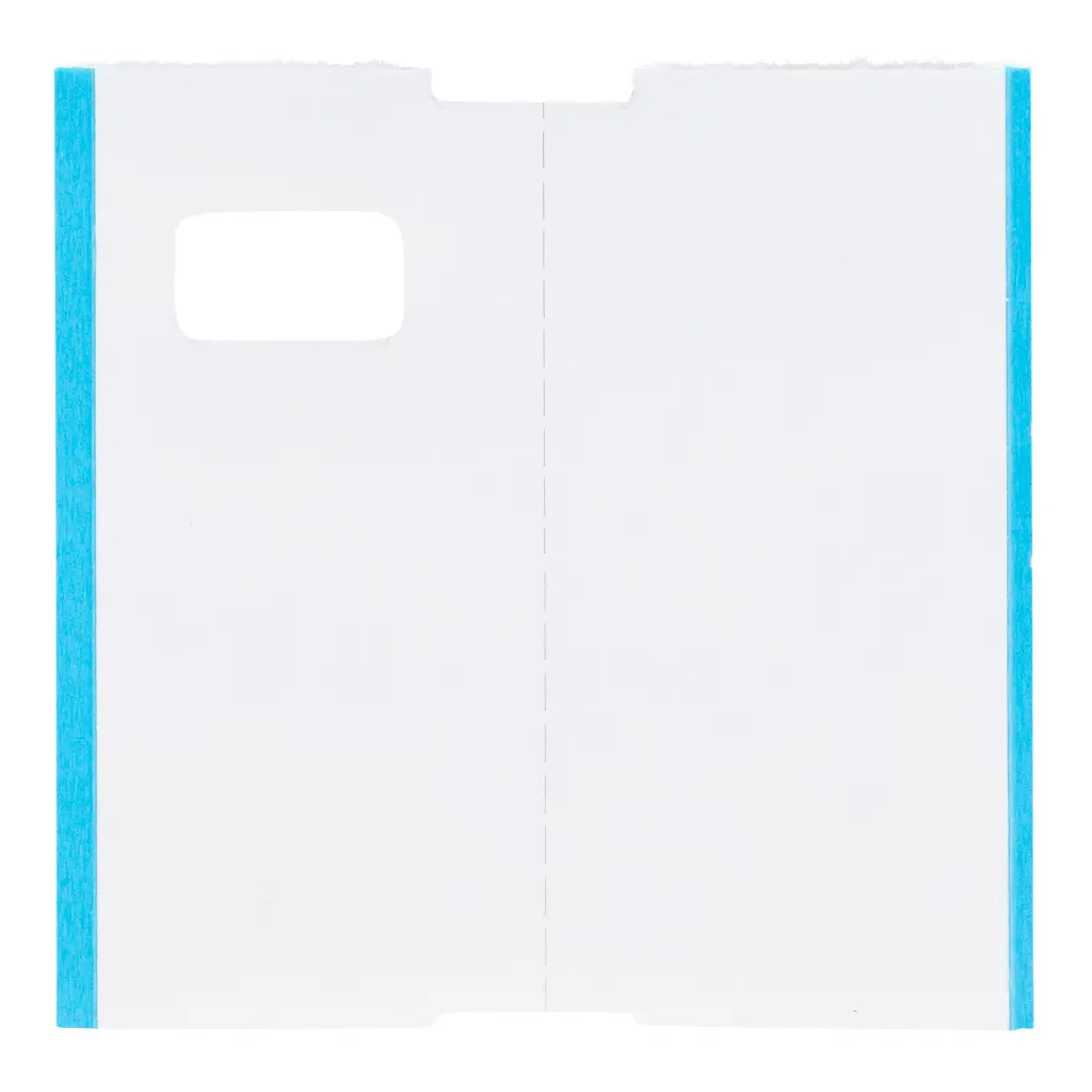 Coatcheck-Garderobentickets, 14 Rollen x 325 Tickets, weiß mit blauem Rand