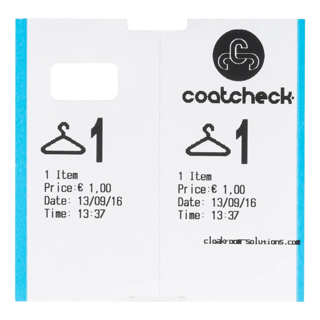 Coatcheck+ Ticketdrucker