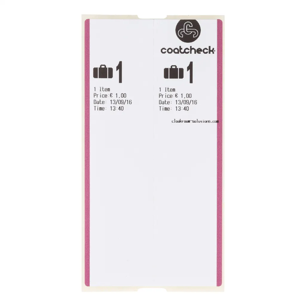 Coatcheck+ Ticketdrucker