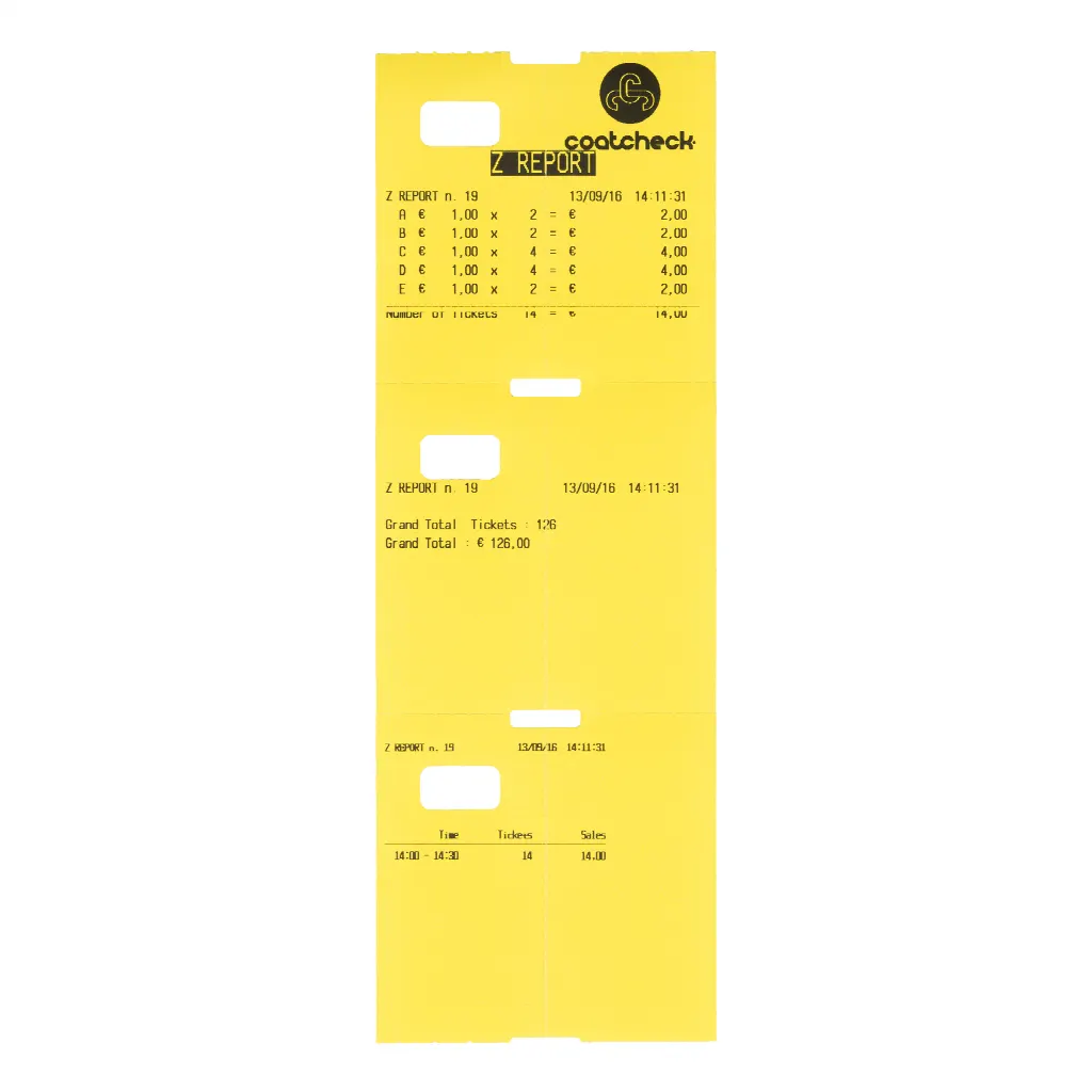 Coatcheck+ Ticketdrucker + Tastatur