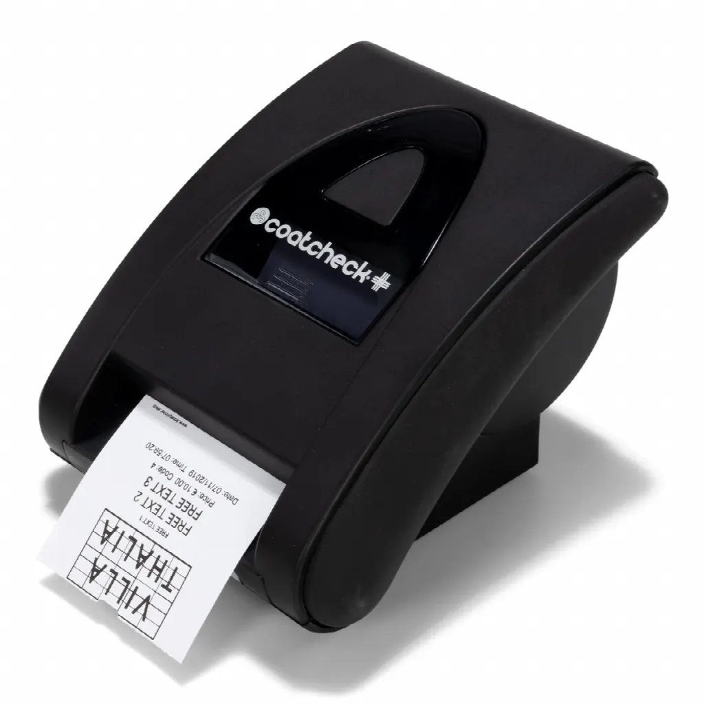 Coatcheck+ Ticketdrucker