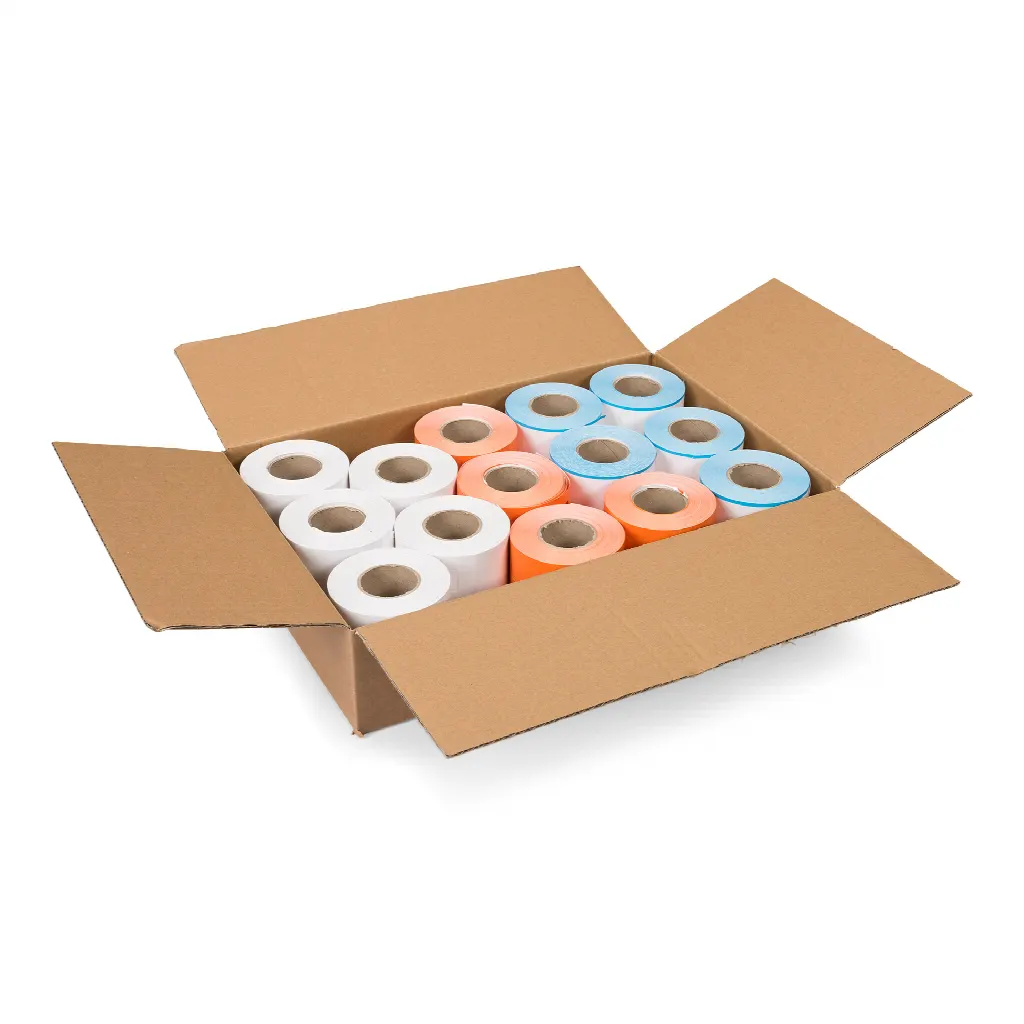 CoatCheck Garderobenrolle, 14x 325 Tickets, gemischte Farben