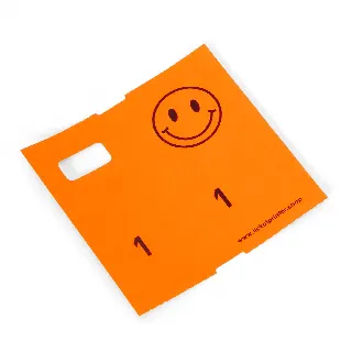 1000 vorgedruckte Garderobenummern, neon rot/orange