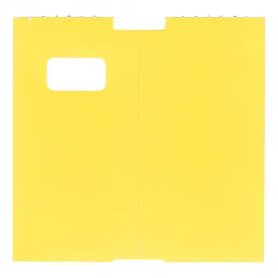 Coatcheck-Garderobentickets, 14 Rollen x 325 Tickets, Gelb